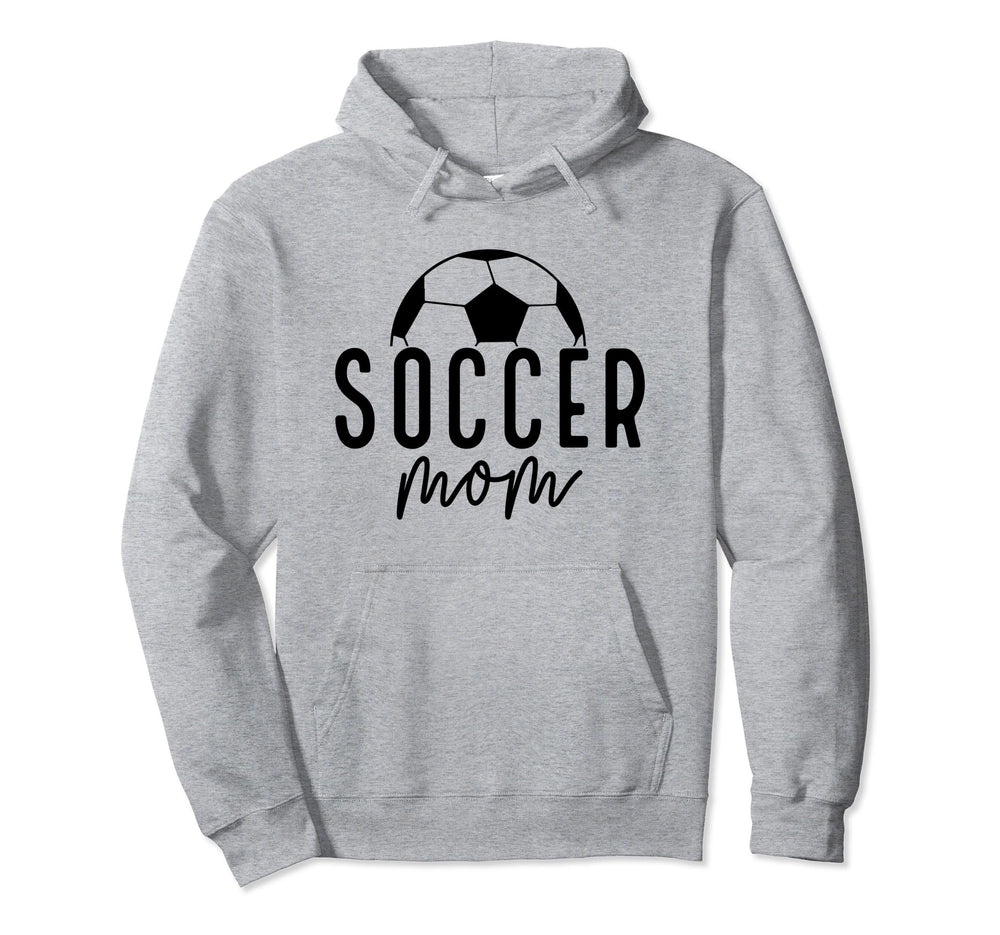 Soccer Mom Life Player Coach Mommy Mother Hoodie - Minimalist Print Unisex