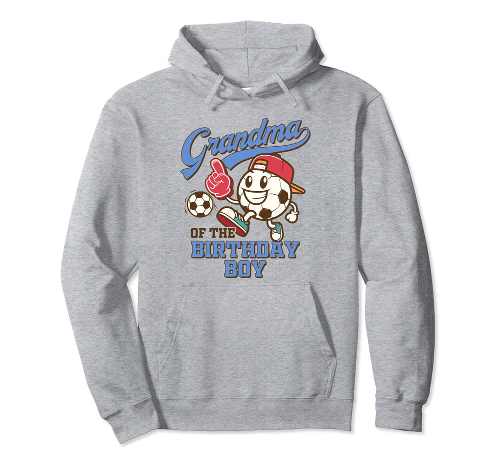 Soccer Grandma Birthday Family Hoodie - Casual Everyday Wear Men Women