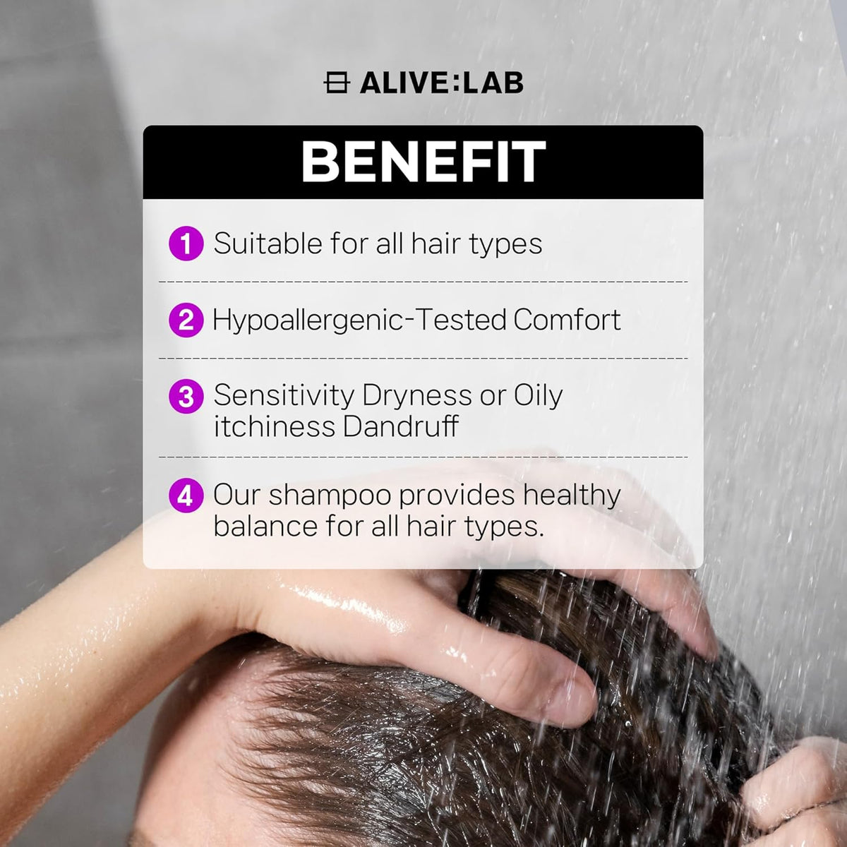 ALIVE:LAB O2 Scalp Water Shampoo - Snipetell