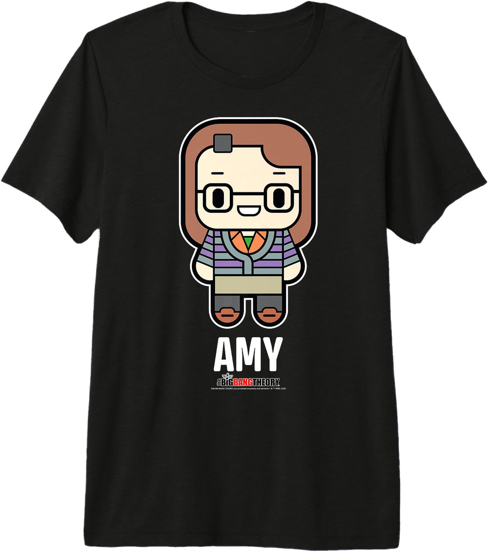 Original Big Bang Theory Chibi Amy Sweatshirt - Unique Graphic Men Women