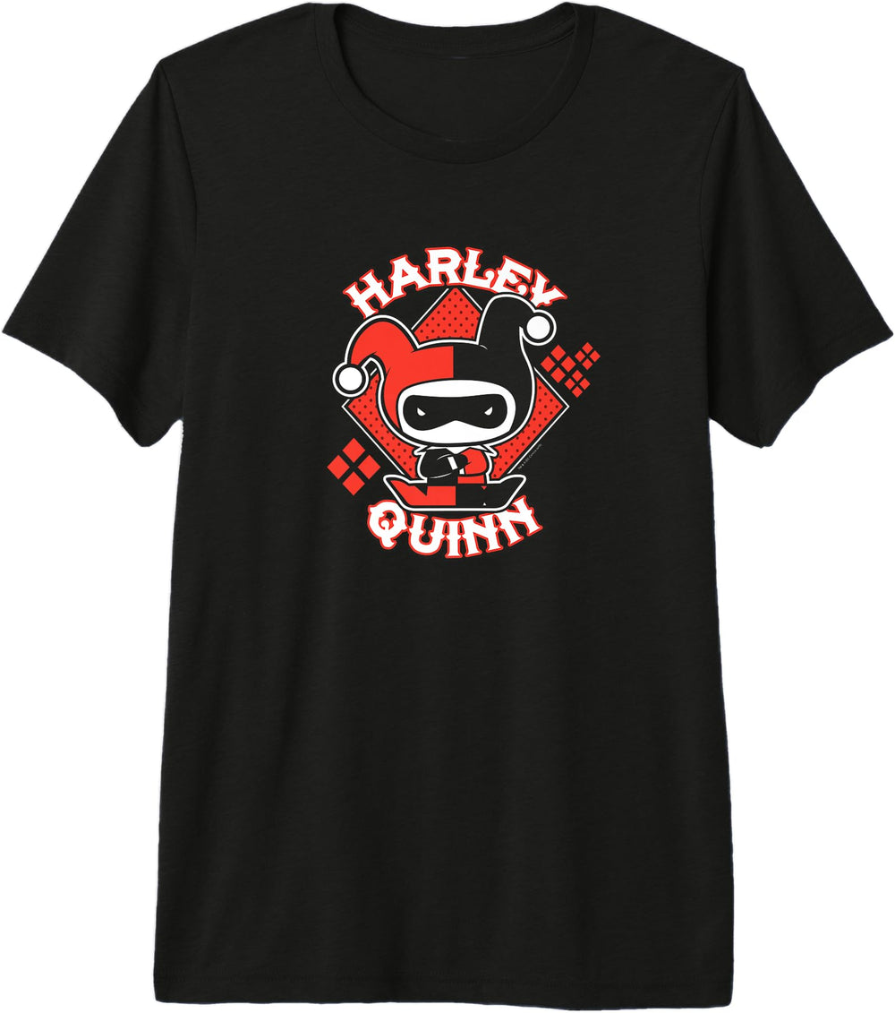 Authentic Harley Quinn Chibi Sweatshirt - Trendy Graphic for Adults