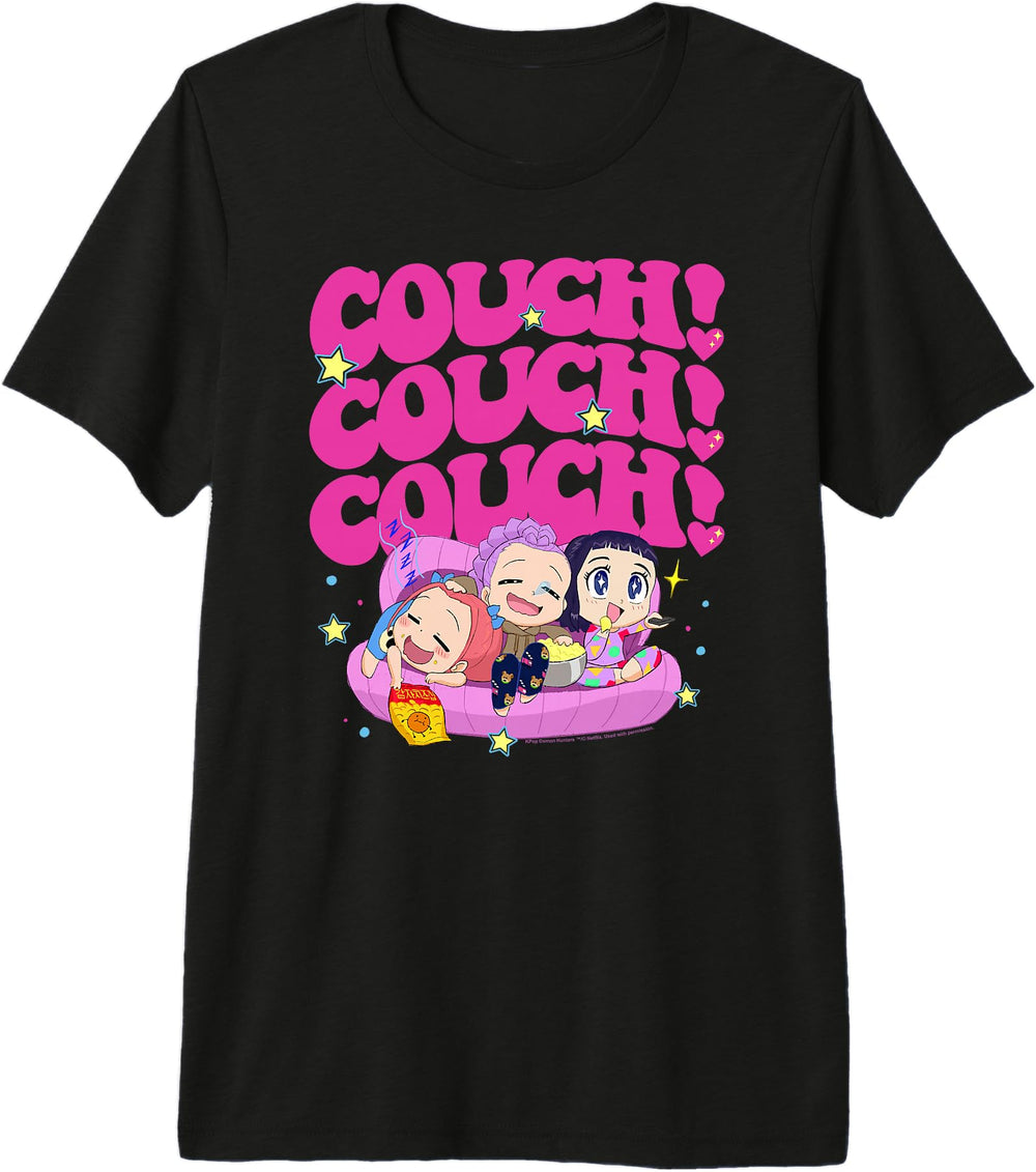 Exclusive Kpop Demon Hunters Couch Sweatshirt - Custom Art Print Men Women