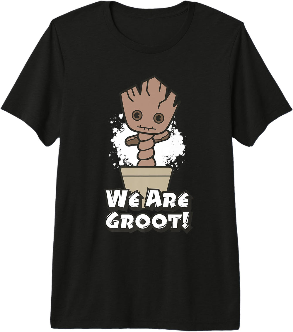 Marvel Kawaii We Are Groot Chibi Sweatshirt - Aesthetic Graphic for Adults