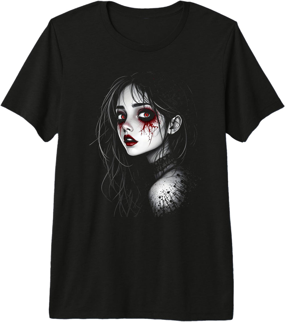 Exclusive Horror Anime Manga I Gothic Sweatshirt - Minimalist Print Unisex