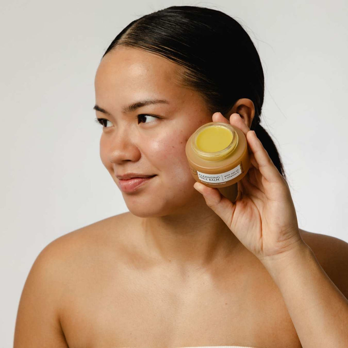 Cleansing Face Balm with Oat Oil + Vitamin E - Snipetell