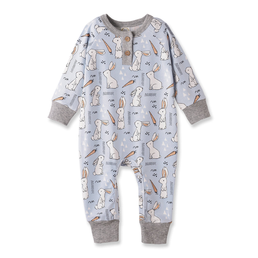 Cottontail Crew Bamboo Henley Easter Romper for Baby Tesa Babe