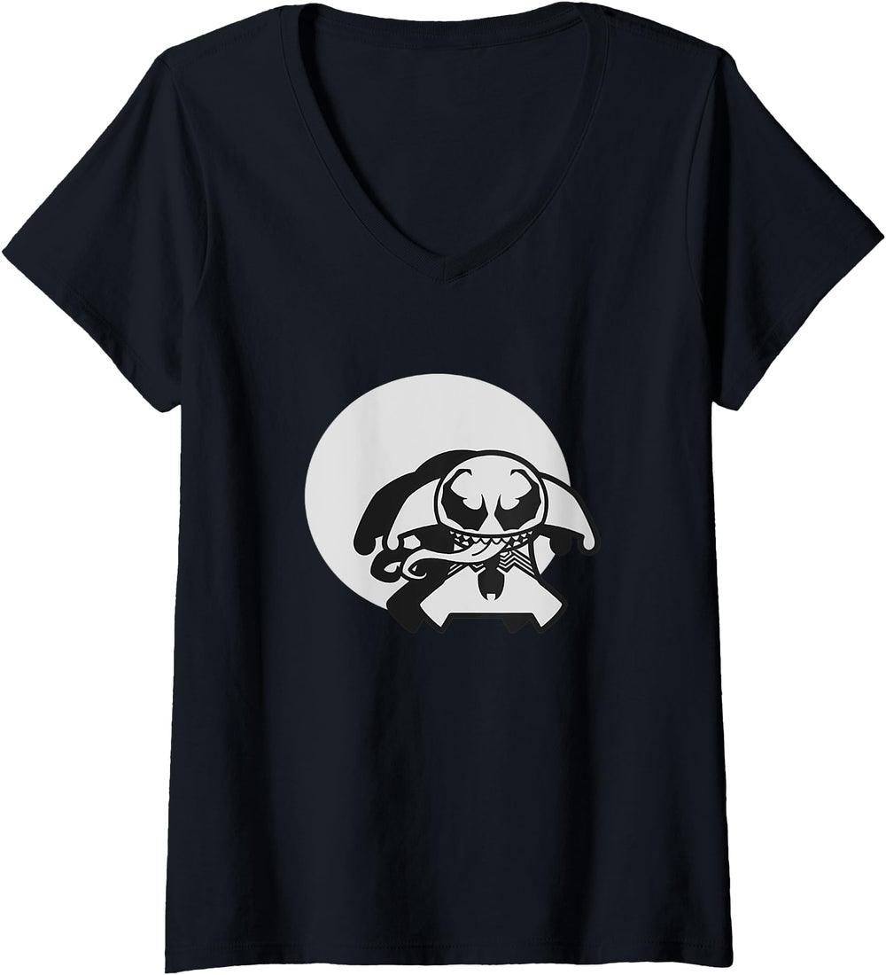 Original Marvel Kawaii Chibi Anti Venom Hoodie - Trendy Graphic for Adults