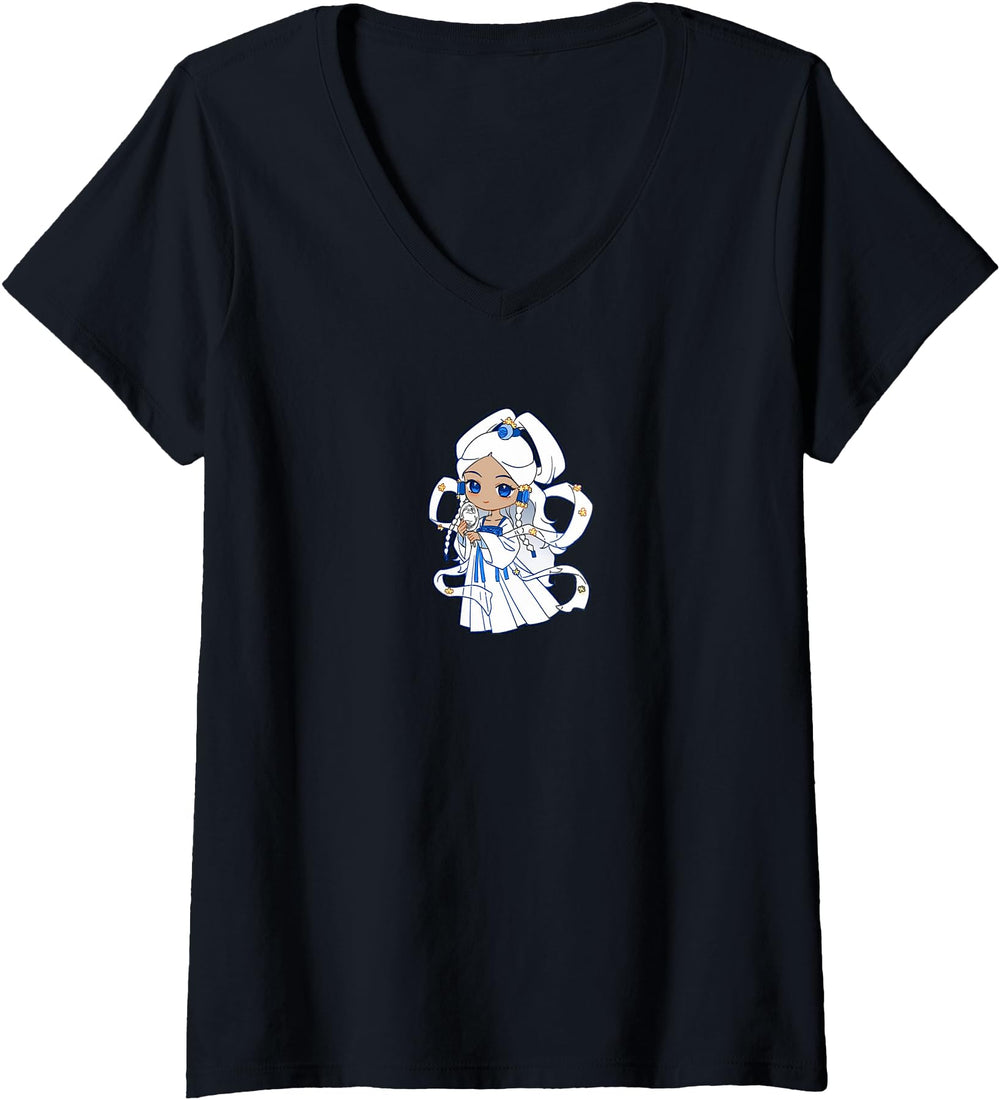 Womens Adorable Anime Chibi Moon Sweatshirt - Unique Graphic Men Women