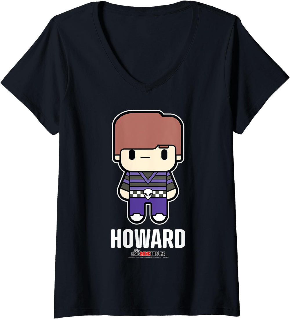 Exclusive Big Bang Theory Chibi Howard V T-Shirt - Custom Art Print Unisex