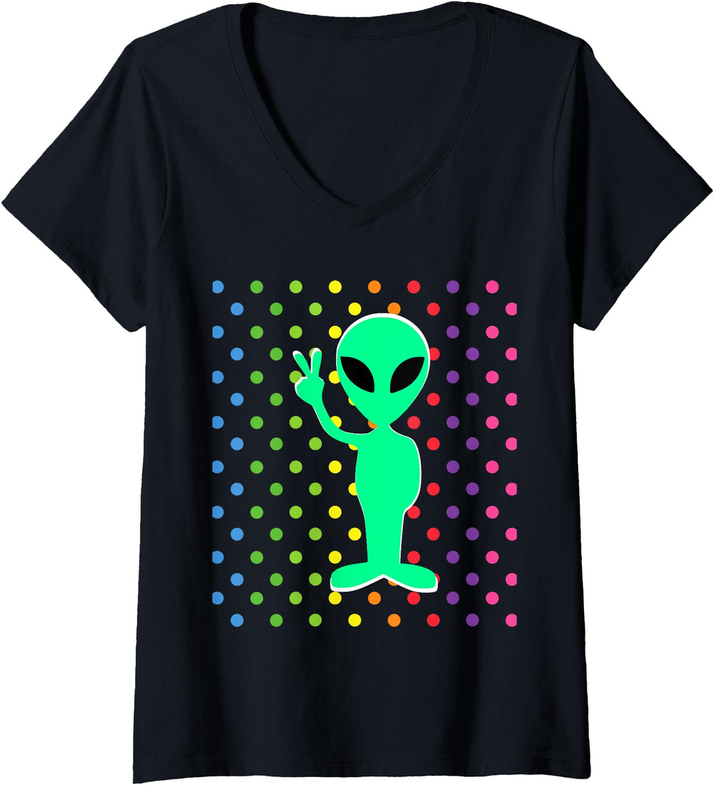 Exclusive Womens Alien Gifts Kawaii Alien Hoodie - Custom Art Print Unisex