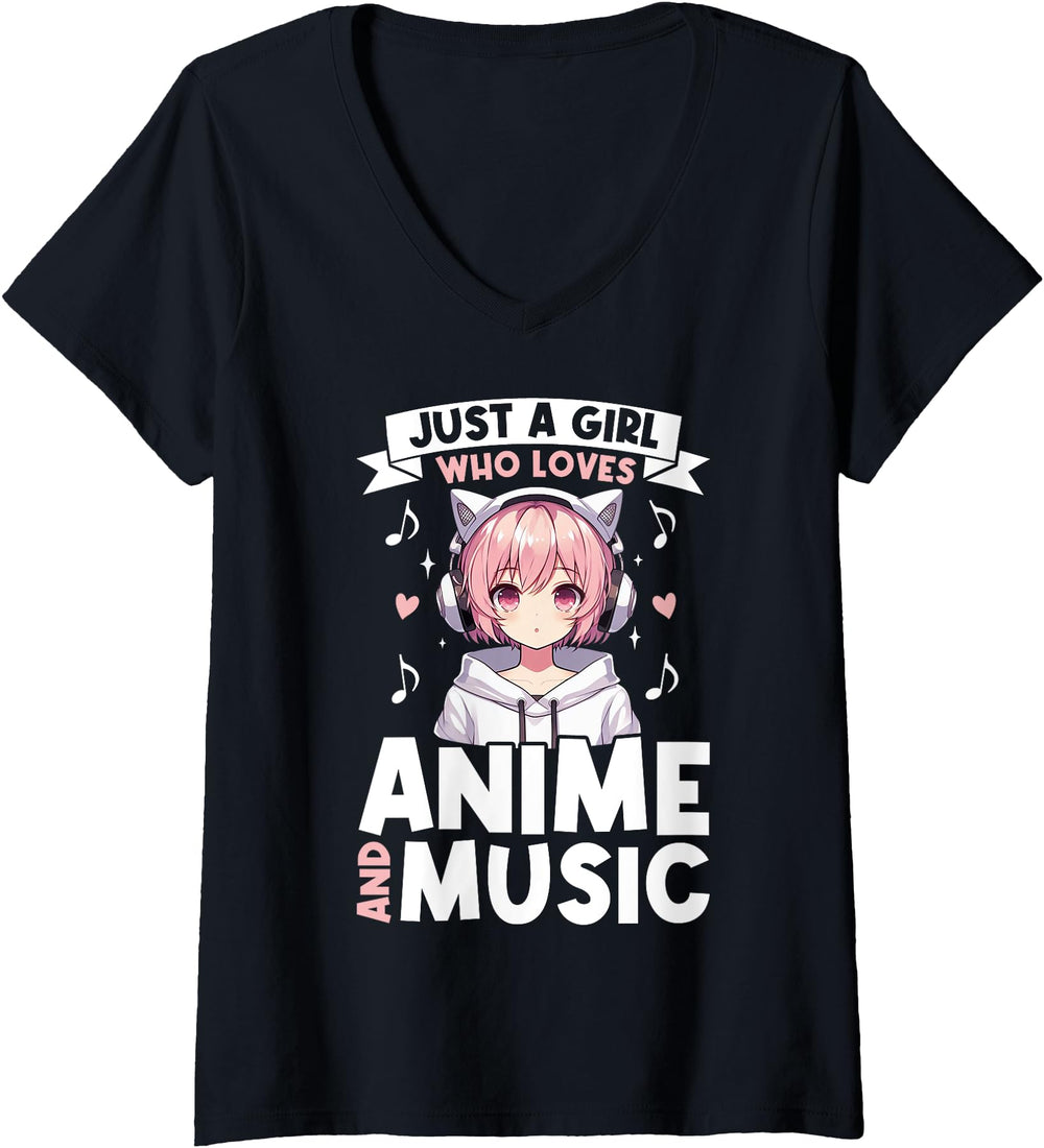 Authentic Womens Just Who Loves Anime Hoodie - Novelty Apparel Men Women