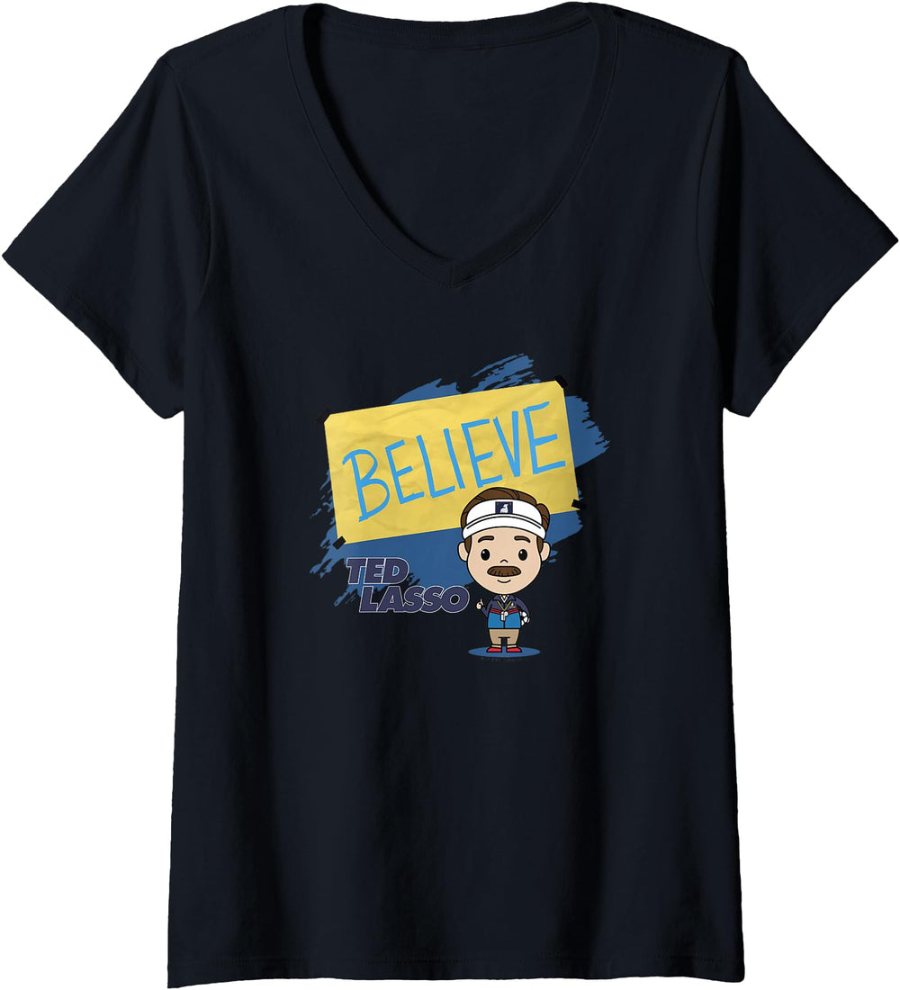 Authentic Womens Ted Lasso Believe Sweatshirt - Aesthetic Graphic Unisex