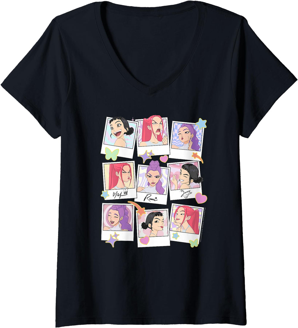 Womens Kpop Demon Hunters Halloween T-Shirt - Minimalist Print Unisex