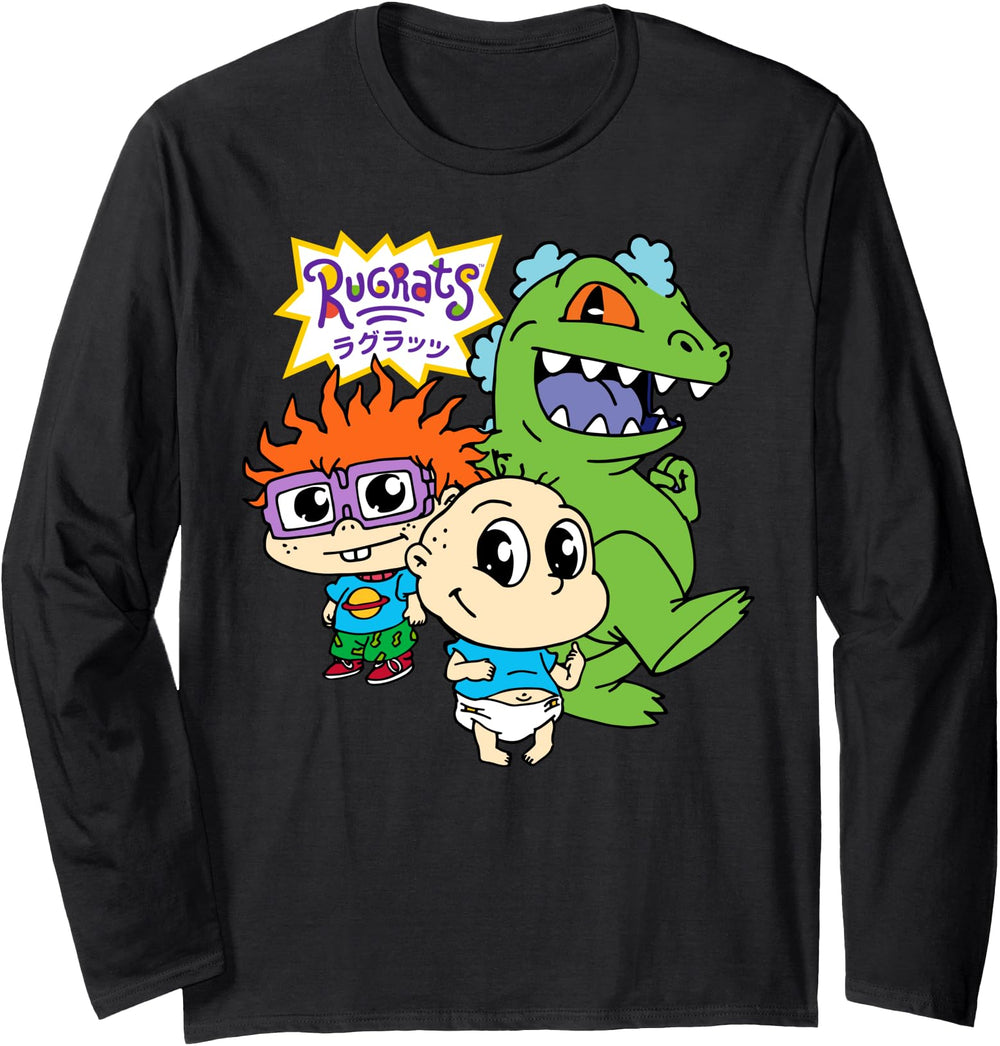 Authentic Rugrats Chibi T-Shirt - Casual Everyday Wear for Adults
