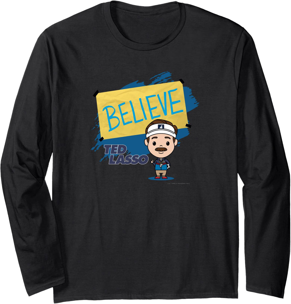 Handcrafted Ted Lasso Believe Sweatshirt - Unique Graphic Unisex