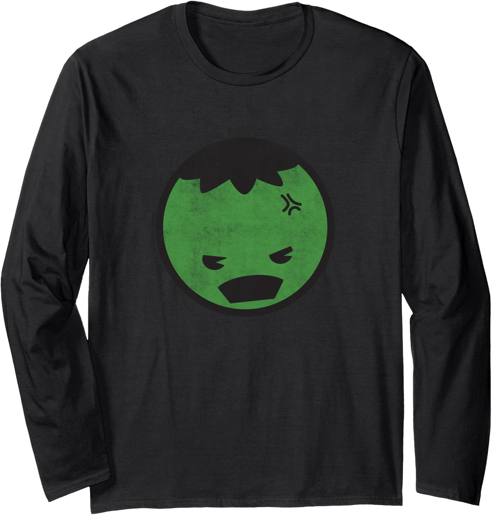 Authentic Marvel Kawaii Hulk Chibi Angry Hoodie - Graphic Print Men Women