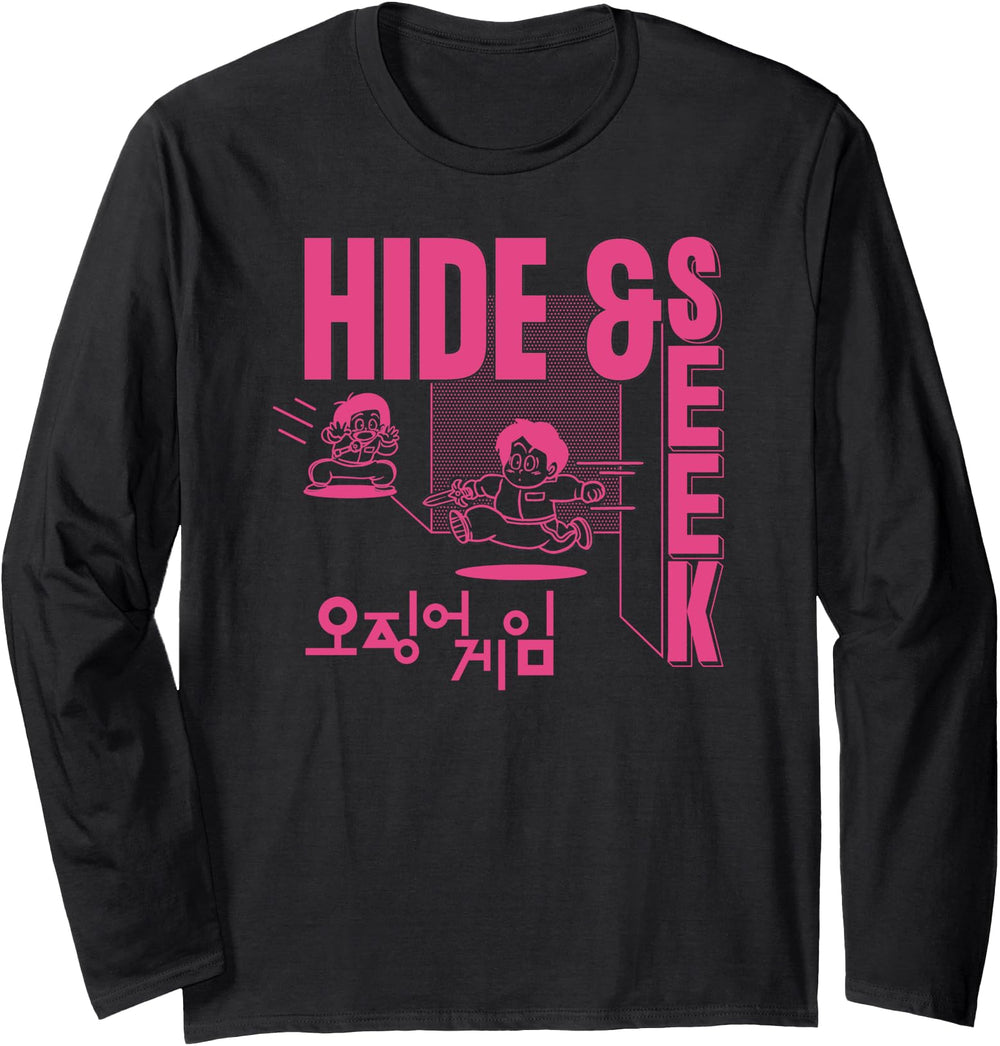 Squid Game Season 3 Hide And Seek Chibi Hoodie - Trendy Graphic Men Women