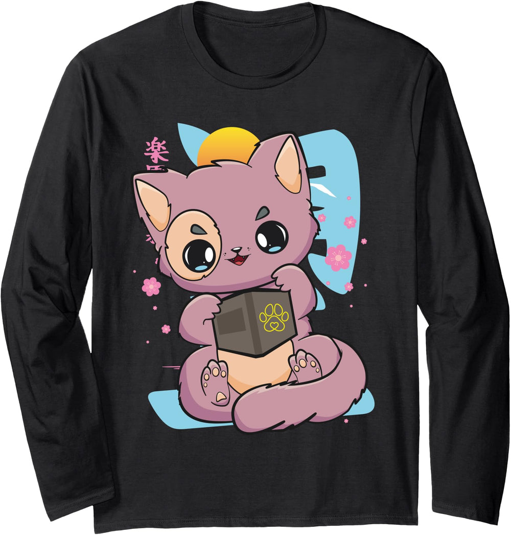 Exclusive Cat Yami Kawaii Neko Pastel Hoodie - Custom Art Print Men Women