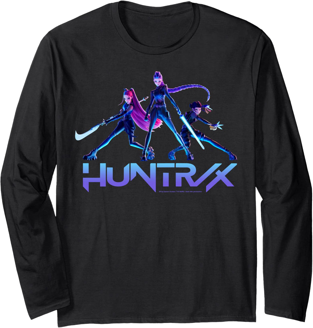 Handcrafted Kpop Demon Hunters Huntrix Sweatshirt - Graphic Print Unisex