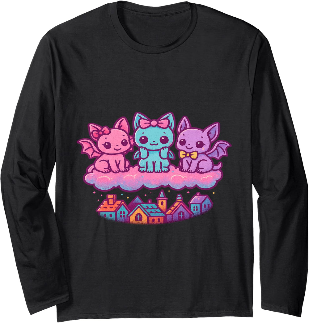 Original Kawaii Gargoyle Gothic T-Shirt - Aesthetic Graphic Men Women