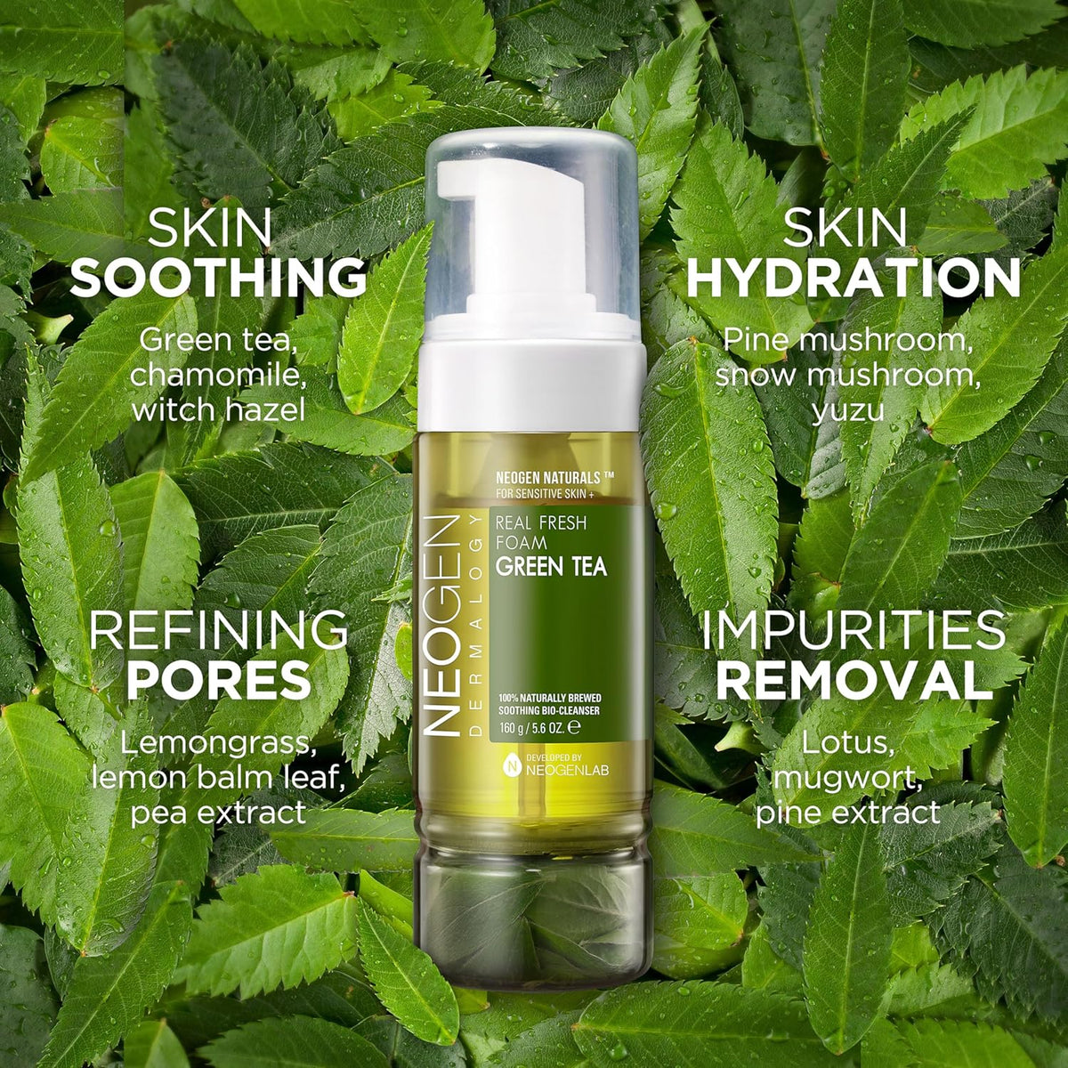 NEOGEN Dermalogy Real Fresh Foam Green Tea - Snipetell