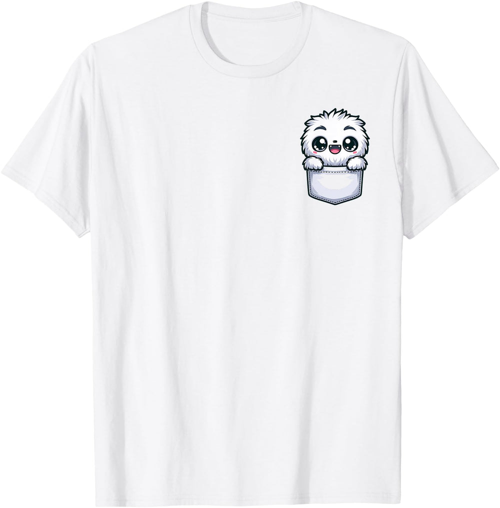 Handcrafted Adorable Chibi Japanese T-Shirt - Custom Art Print for Adults