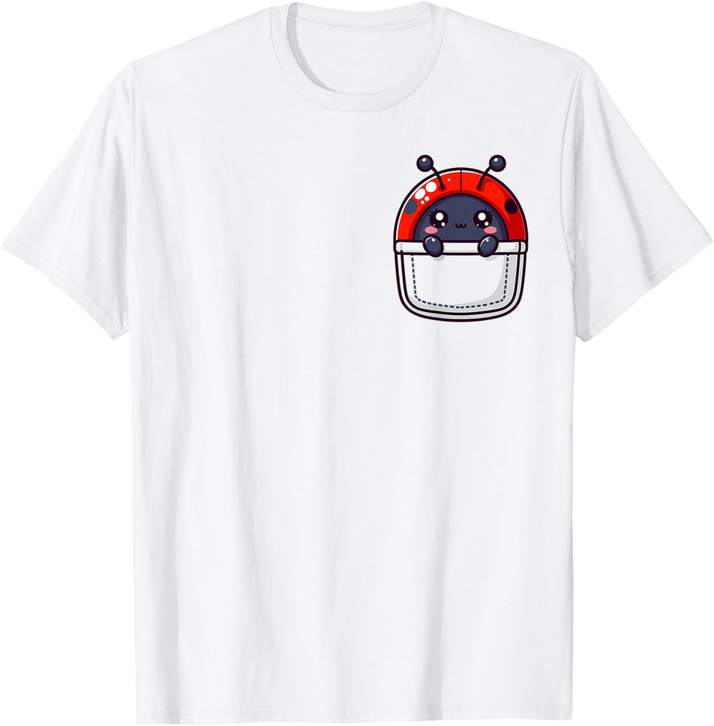 Authentic Adorable Chibi Japanese T-Shirt - Minimalist Print for Adults