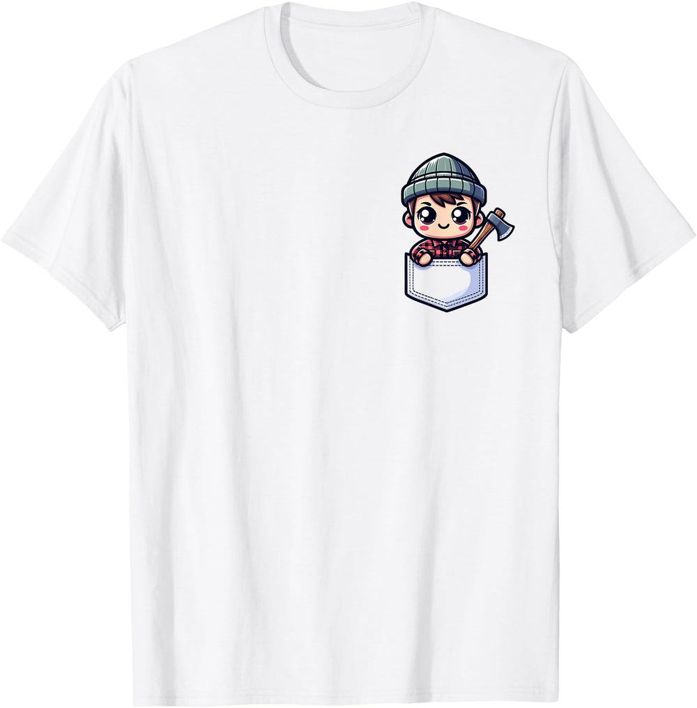 Adorable Chibi Japanese Pocket Sweatshirt - Casual Everyday Wear Men Women