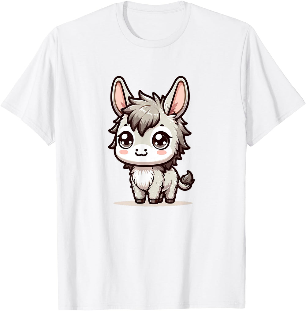 Adorable Japanese Kawaii Chibi Donkey Sweatshirt - Minimalist Print Unisex
