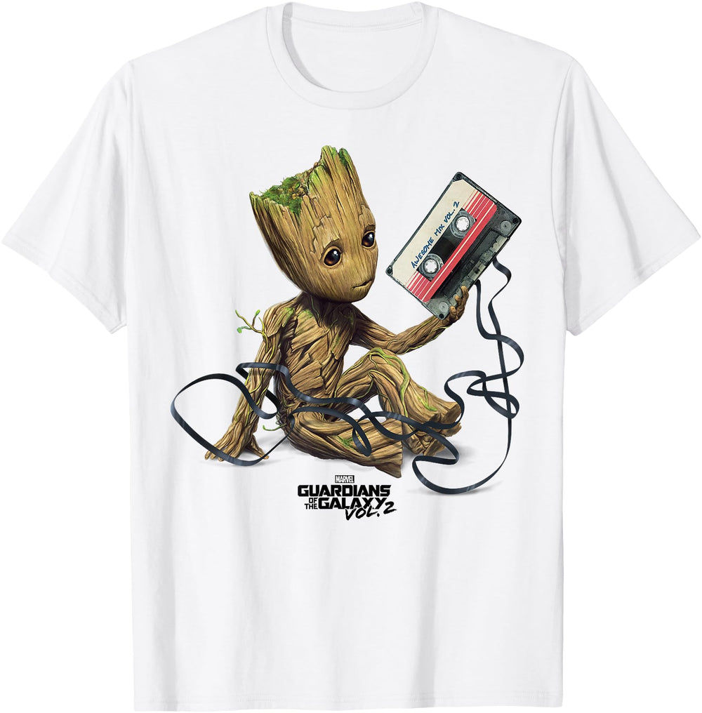 Authentic Marvel Guardians Galaxy Vol T-Shirt - Novelty Apparel Men Women