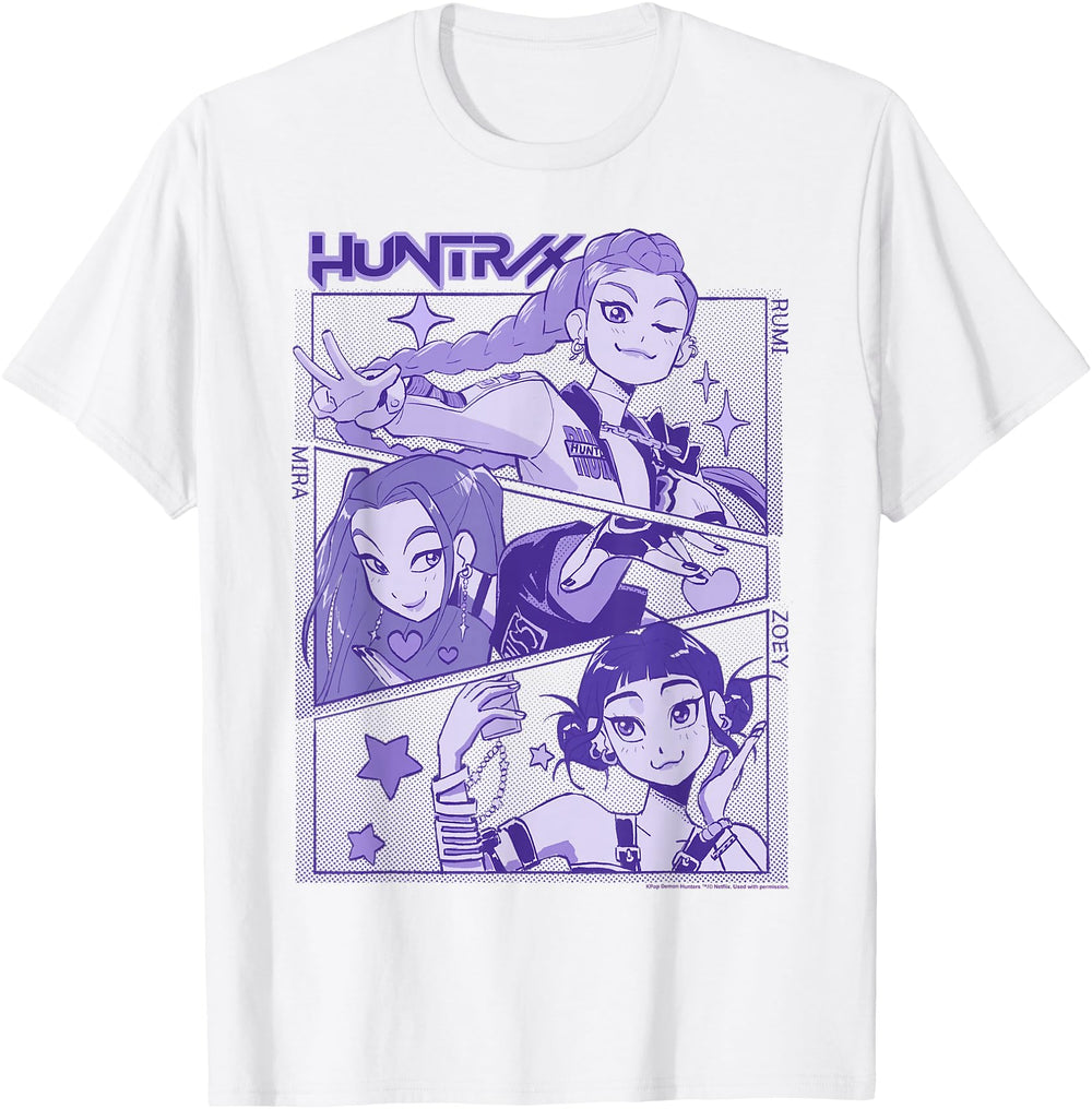 Original Kpop Demon Hunters T-Shirt - Casual Everyday Wear Unisex