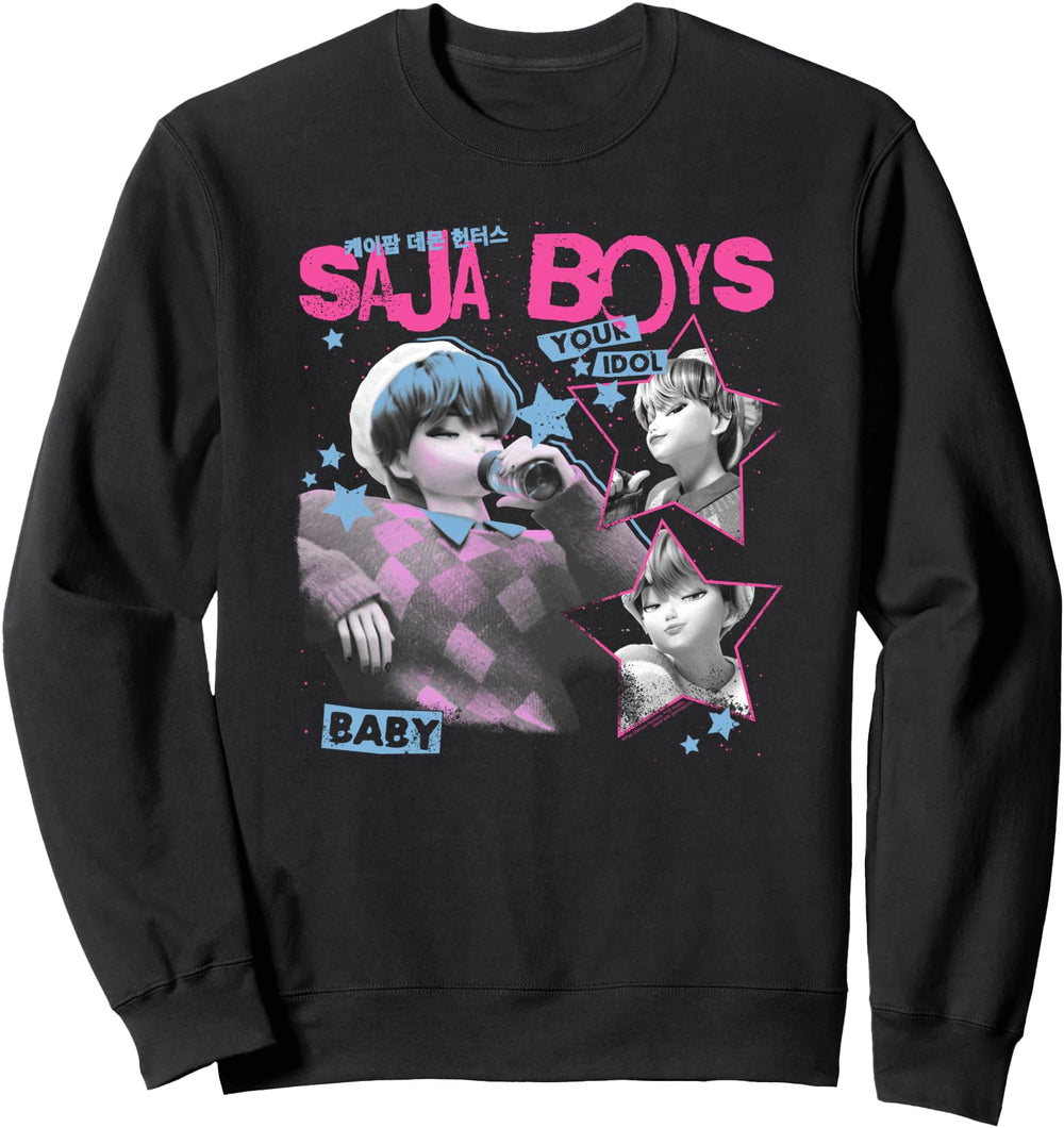 Exclusive Kpop Demon Hunters Sweatshirt - Aesthetic Graphic Unisex