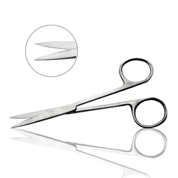 Iris Scissor, Straight 4.5" (4 options)
