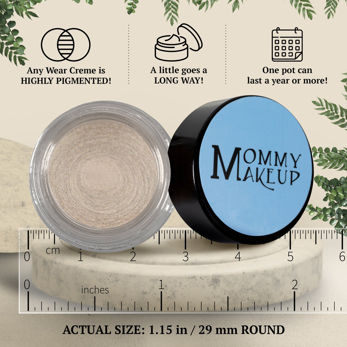 Starlight Any Wear Creme - A Waterproof Multi-tasking creme to powder product for eyes, cheeks & lips. Can be worn anywhere - Snipetell