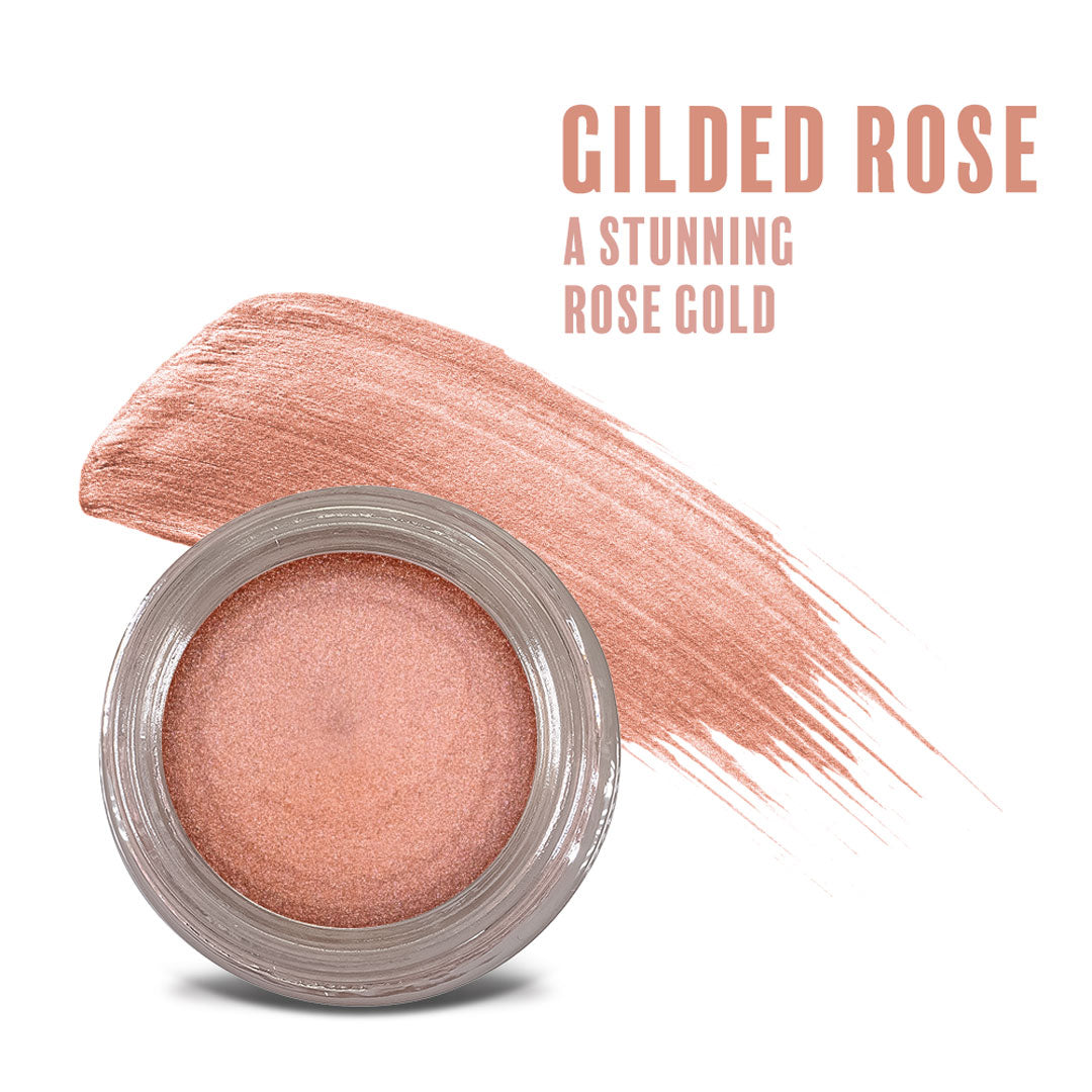 Gilded Rose Any Wear Creme - A Waterproof Multi-tasking creme to powder product for eyes, cheeks & lips. Can be worn anywhere - Snipetell