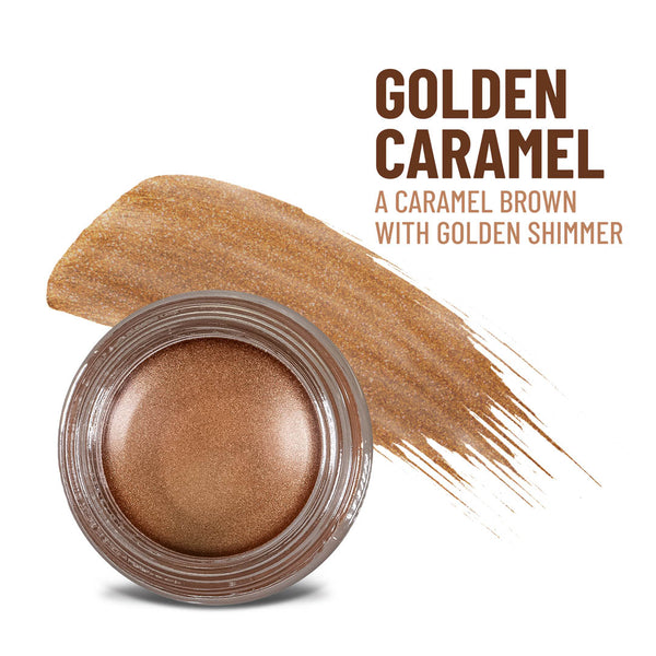 Crème multi-usages Golden Caramel Any Wear - Un produit crème-poudre waterproof multi-fonctions pour les yeux, les joues et les lèvres. Peut s'appliquer partout.