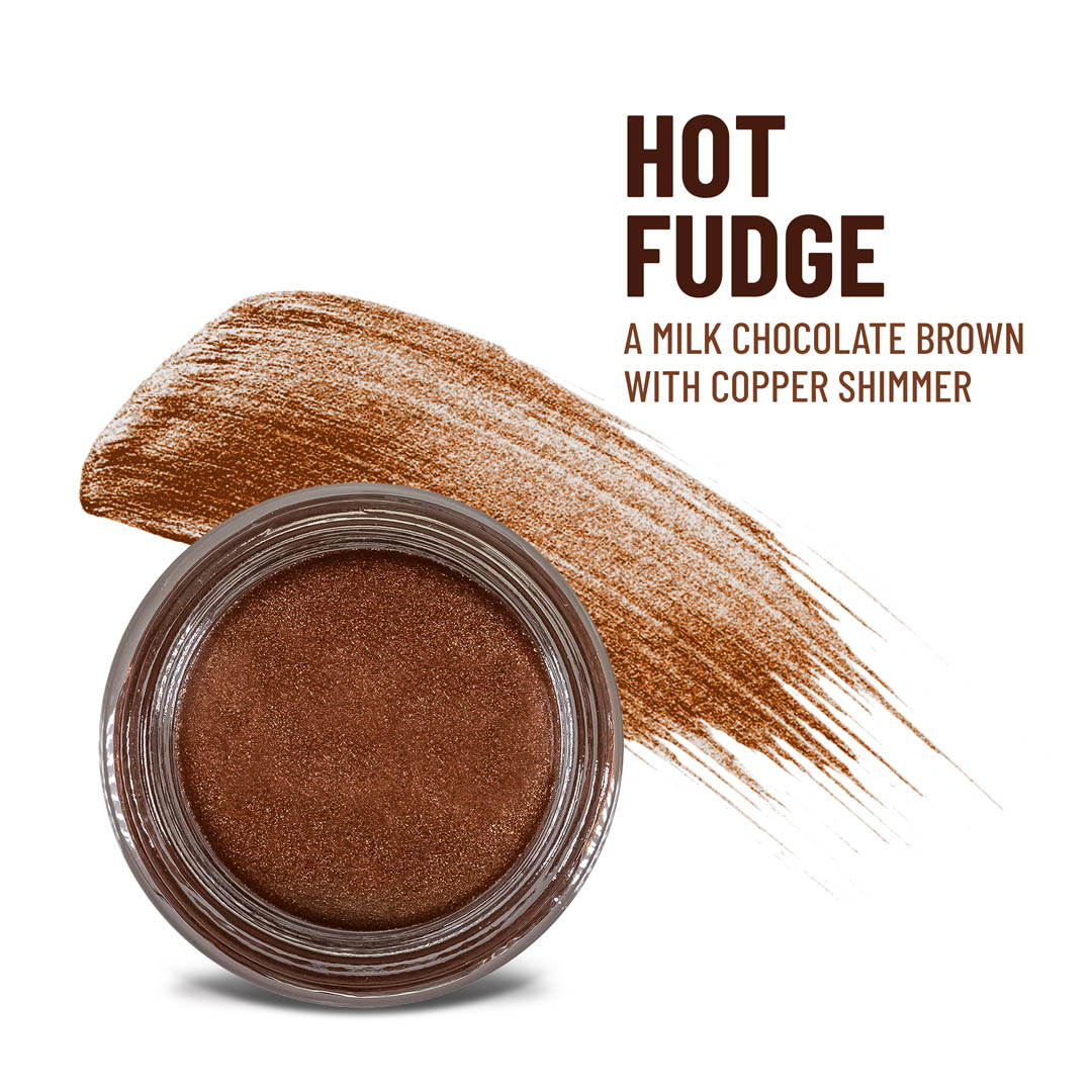 Hot Fudge Any Wear Creme - A Waterproof Multi-tasking creme to powder product for eyes, cheeks & lips. Can be worn anywhere - Snipetell