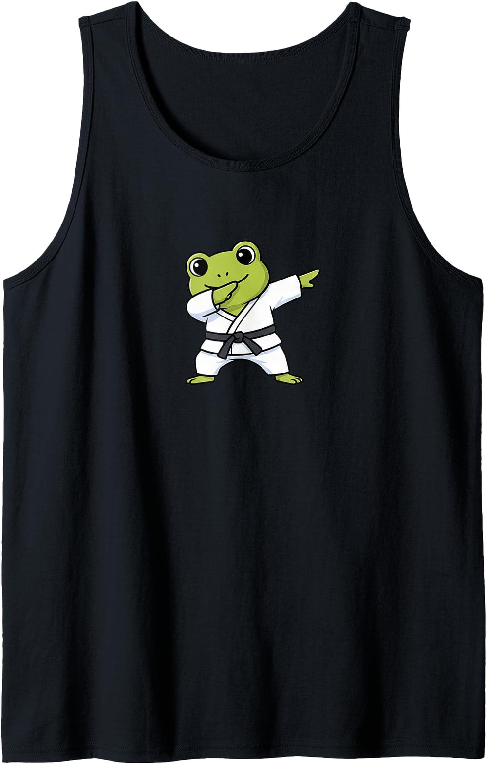 Authentic Karate Frog Chibi Dabbing Sweatshirt - Graphic Print Men Women