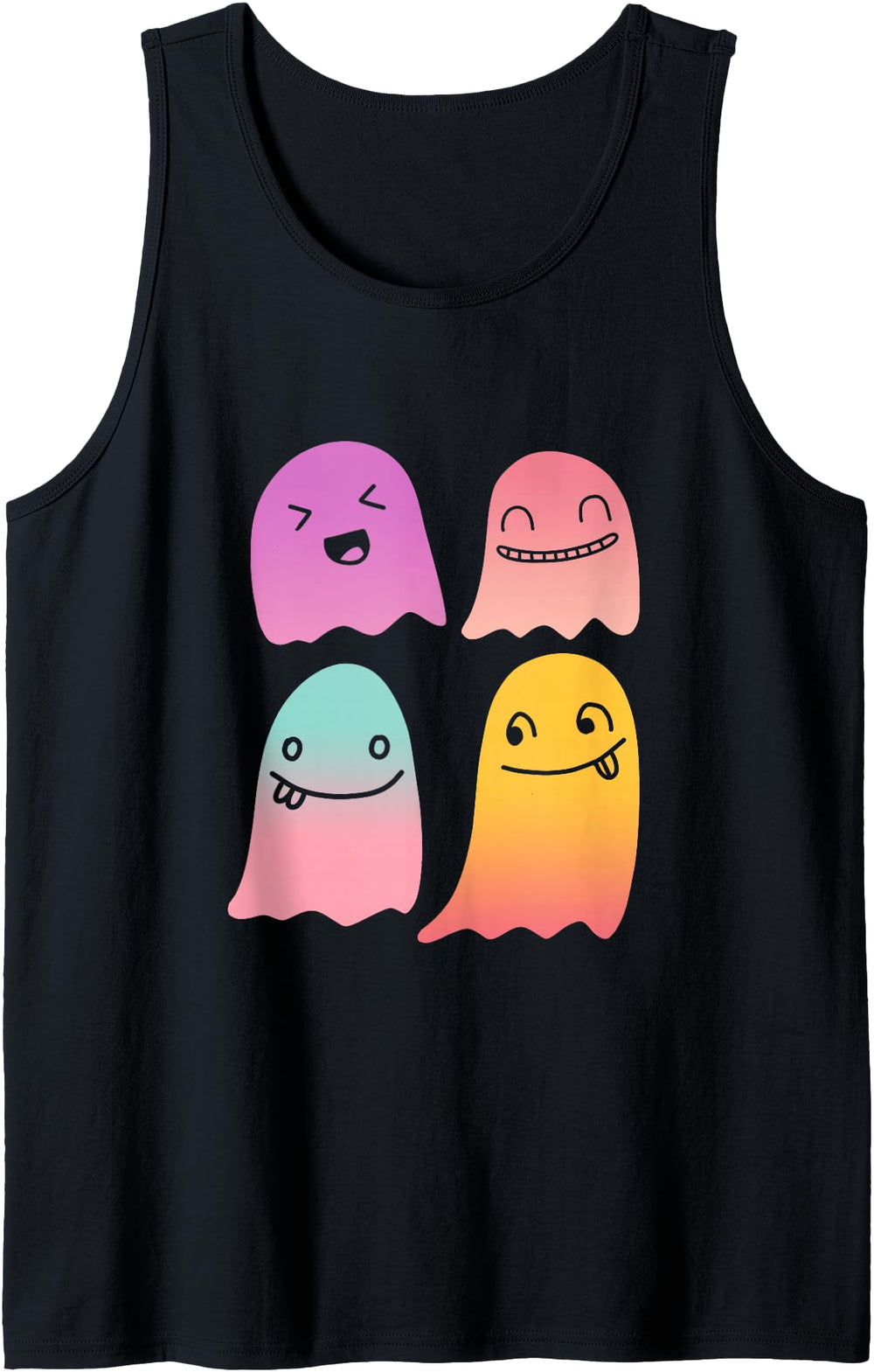 Original Halloween Ghost Kawaii Chibi T-Shirt - Novelty Apparel Unisex