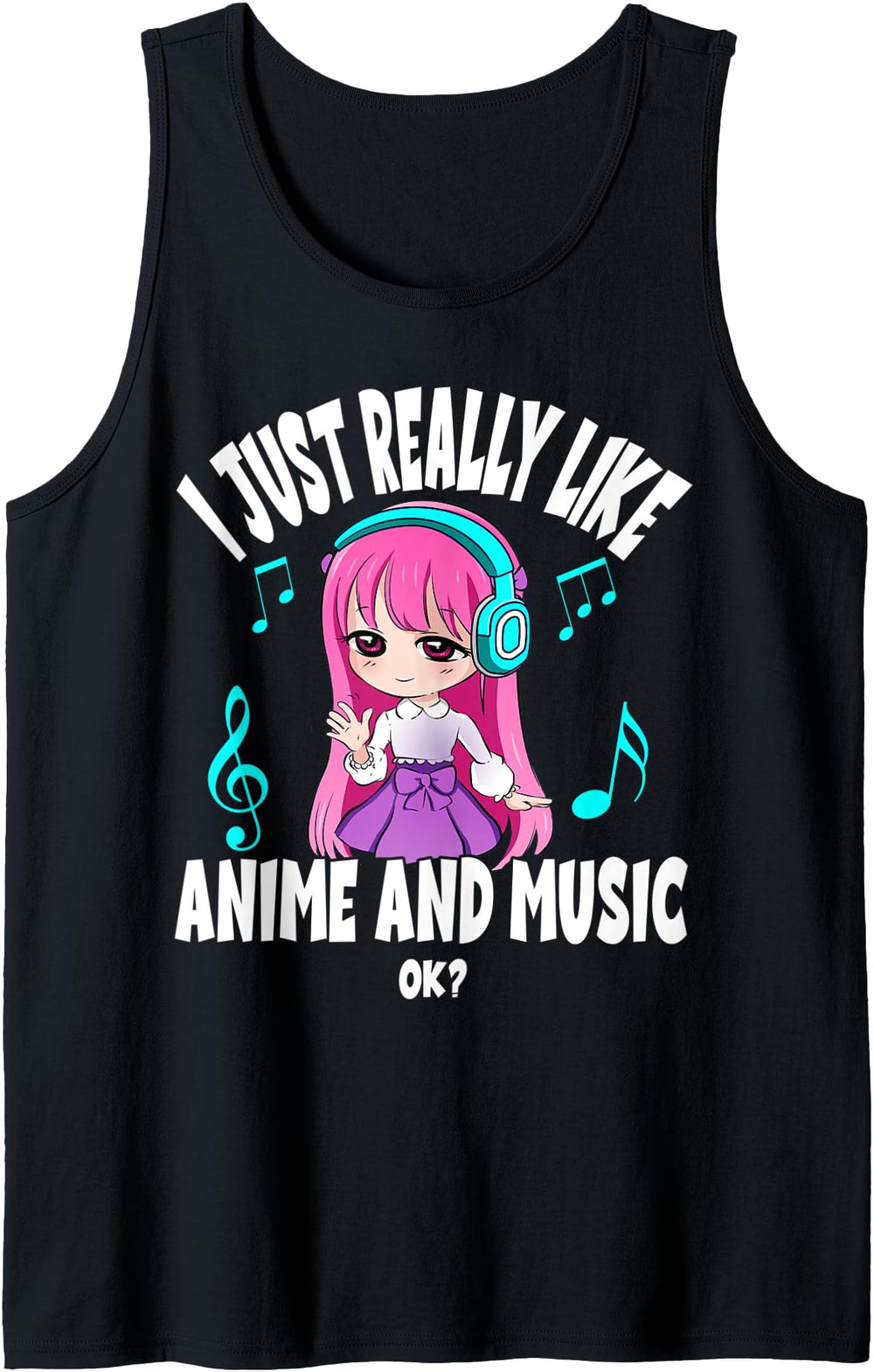 Handcrafted I Just Really Like Anime And T-Shirt - Graphic Print Men Women