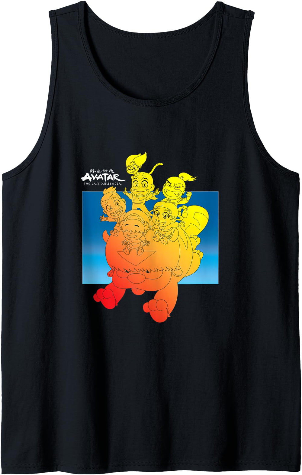 Original Avatar Last Airbender Chibi Sweatshirt - Trendy Graphic Men Women