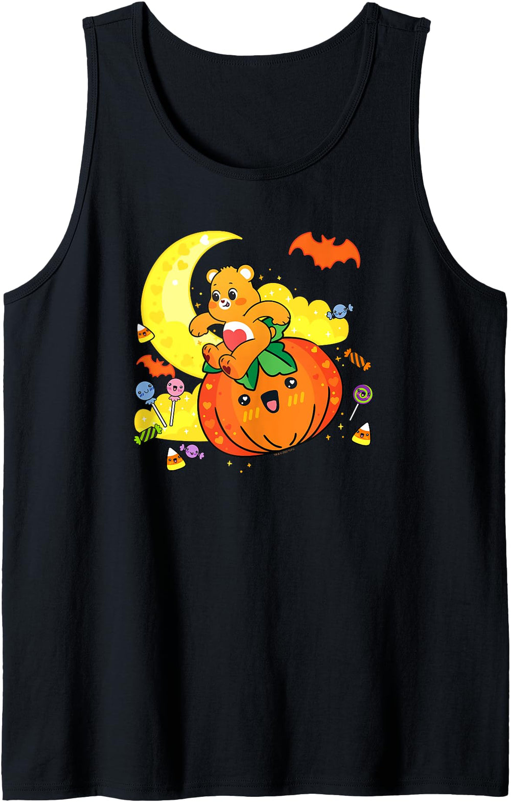 Authentic Care Bears Halloween T-Shirt - Novelty Apparel Men Women