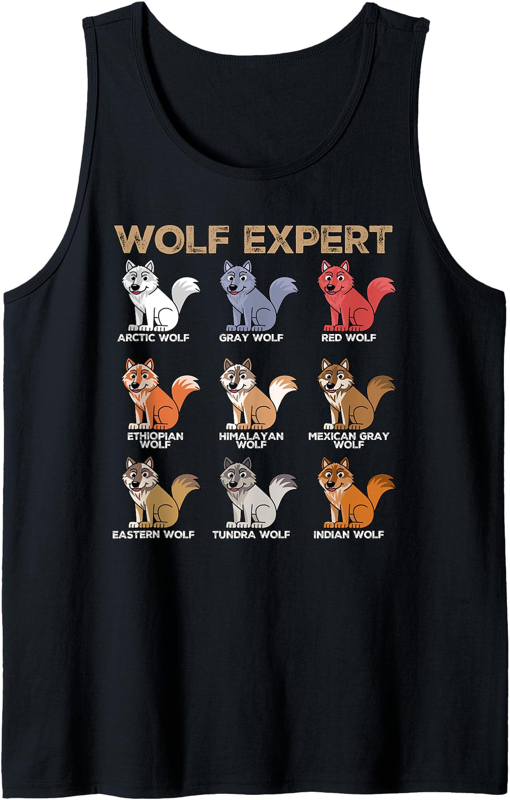 Exclusive Wolf Expert Wolf Animals Chibi Sweatshirt - Graphic Print Unisex