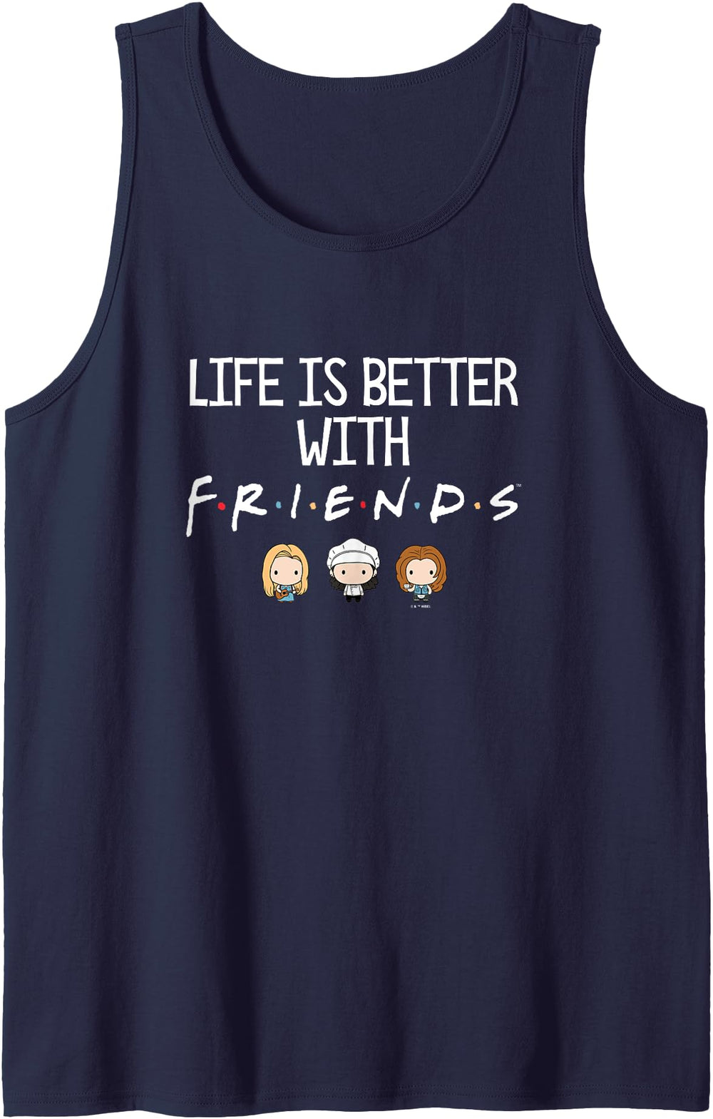 Original Friends Life Is Better Sweatshirt - Aesthetic Graphic Men Women