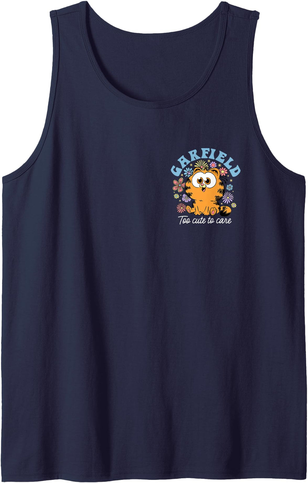 Exclusive Garfield Chibi Floral Too Hoodie - Aesthetic Graphic Men Women