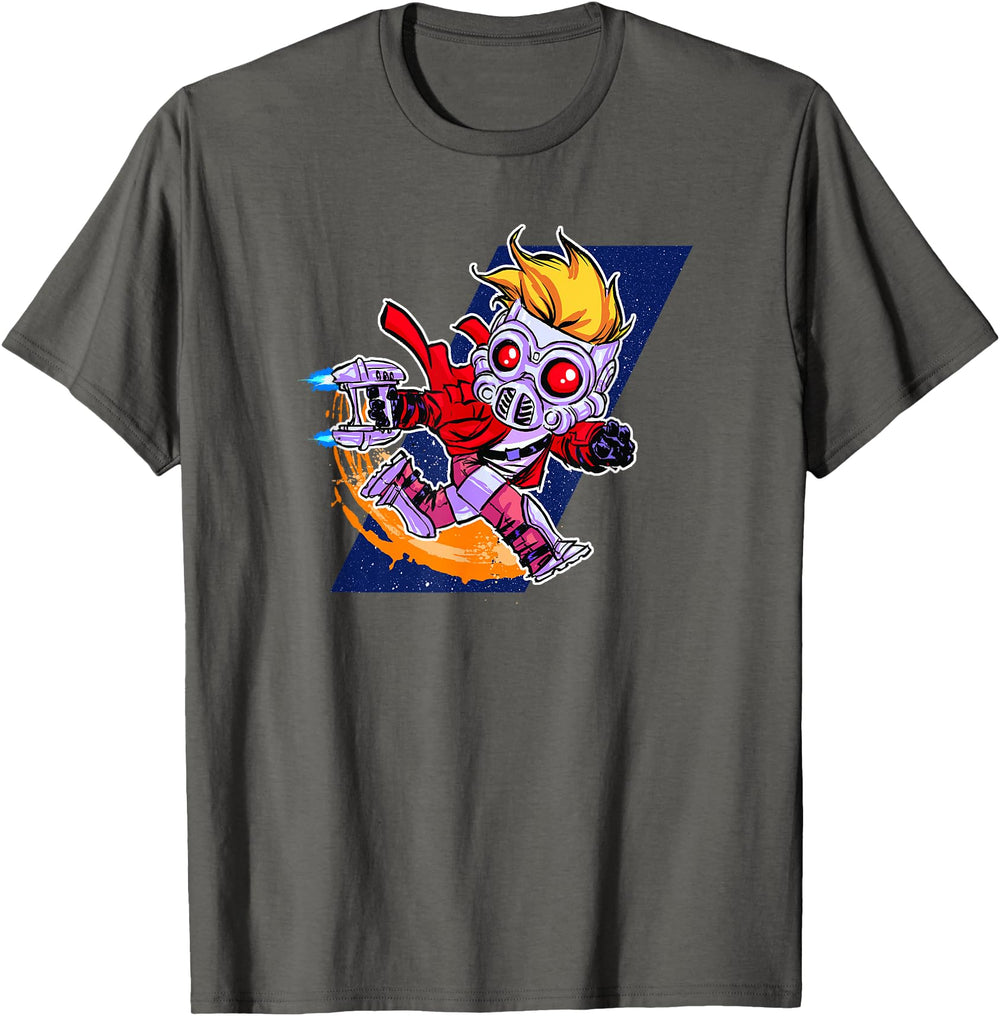 Handcrafted Marvel Guardians T-Shirt - Fun Novelty Design for Adults