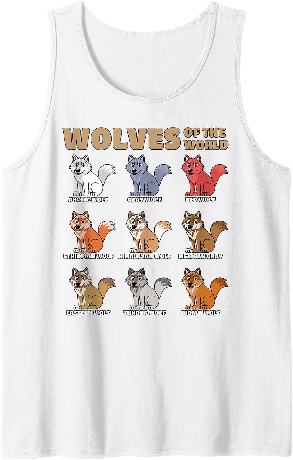 Authentic Wolves World Chibi Wolf T-Shirt - Aesthetic Graphic for Adults