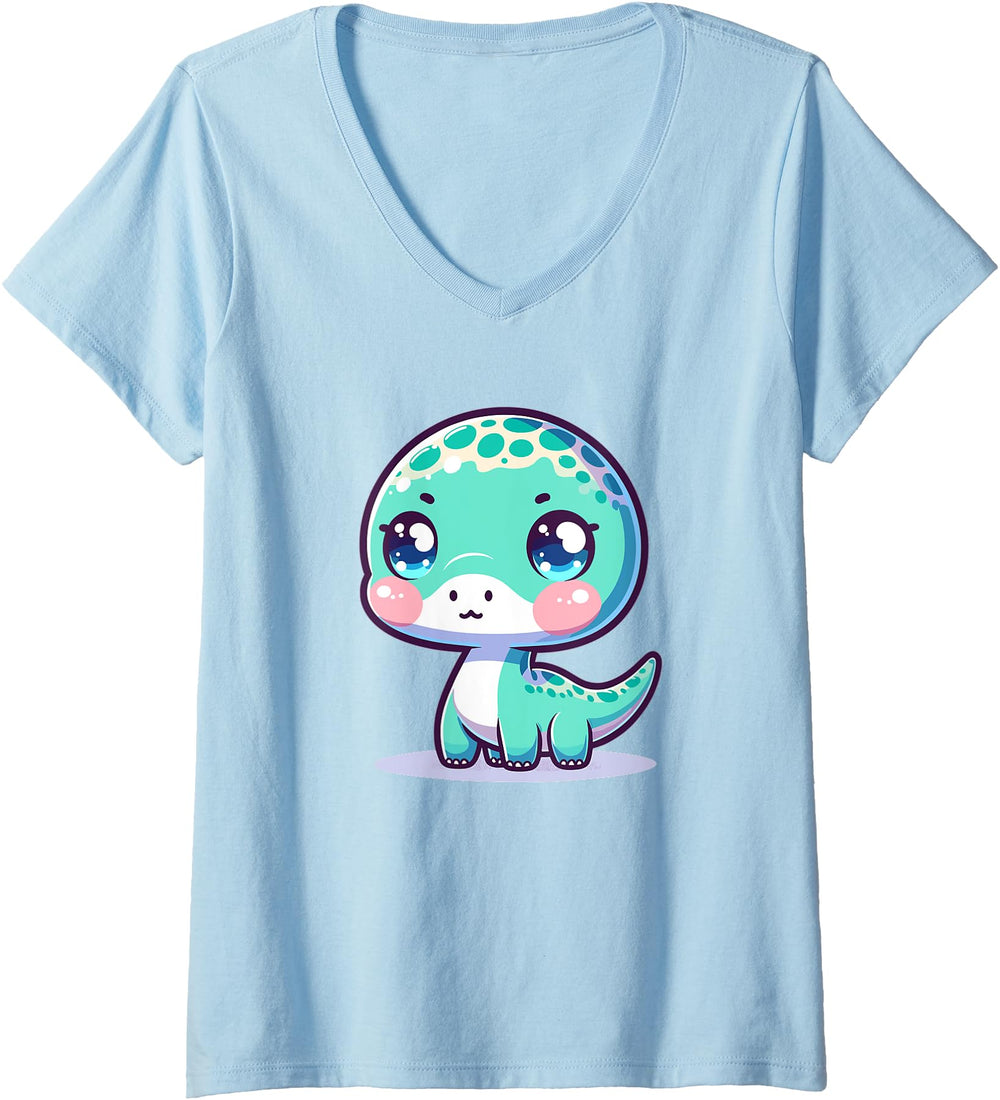 Womens Adorable Japanese Kawaii T-Shirt - Fun Novelty Design for Adults