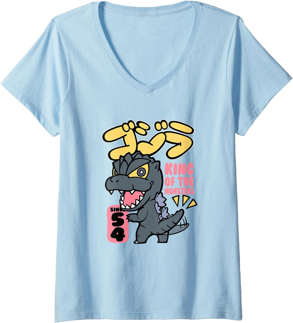 Authentic Womens Godzilla Chibi Sweatshirt - Novelty Apparel Men Women