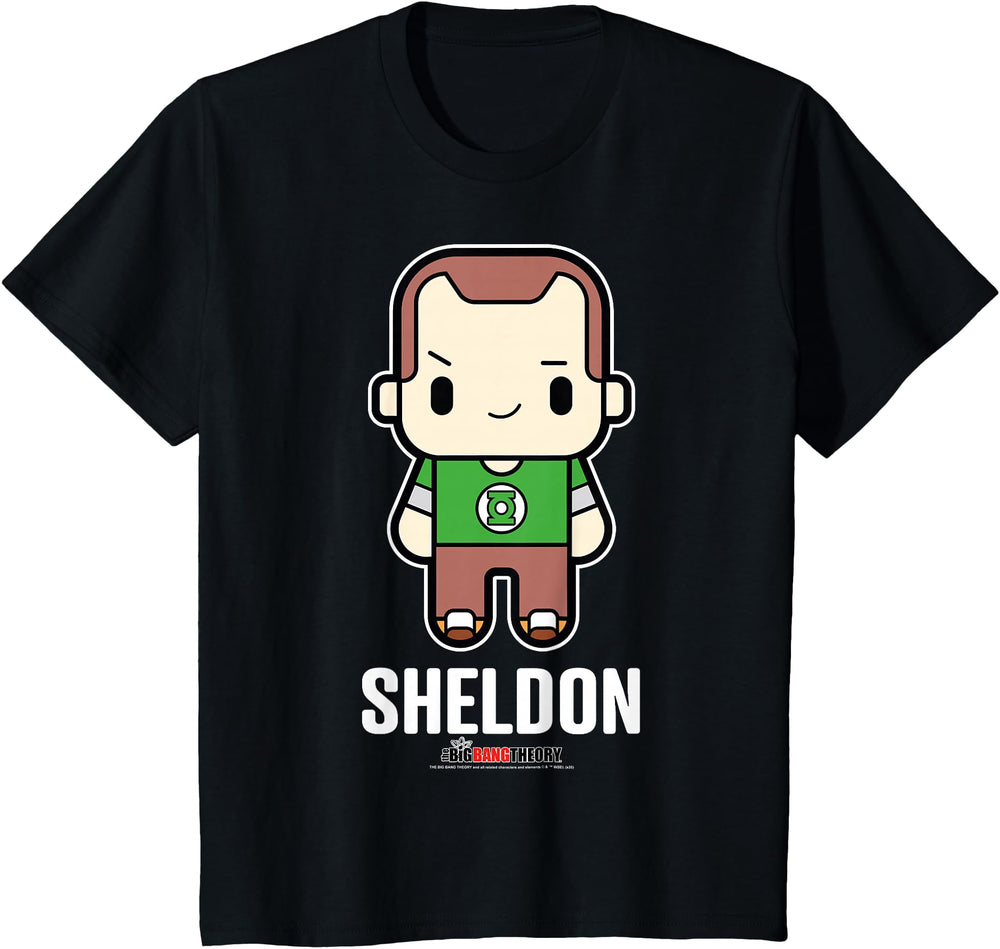 Authentic Big Bang Theory Chibi Sheldon Hoodie - Novelty Apparel Unisex